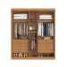Guarda-Roupa Casal Bari 5 Portas 8 Gavetas Cinamomo