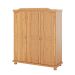 Guarda-Roupa Casal Bastian 3 Portas Natural