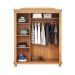 Guarda-Roupa Casal Bastian 3 Portas Natural