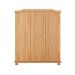 Guarda-Roupa Casal Bastian 3 Portas Natural