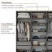 Guarda-Roupa Casal Brescia 6 Portas 4 Gavetas Cinza