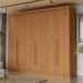 Guarda-Roupa Casal Évron 6 Portas 6 Gavetas Canela