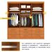 Guarda-Roupa Casal Chicago I 3 PT 9 GV Cinamomo