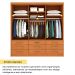 Guarda-Roupa Casal Chicago I 3 PT 9 GV Cinamomo