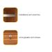 Guarda-Roupa Casal Chicago I 3 PT 9 GV Cinamomo