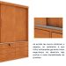 Guarda-Roupa Casal Chicago I 3 PT 9 GV Cinamomo