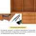 Guarda-Roupa Casal Chicago I 3 PT 9 GV Cinamomo