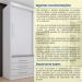 Guarda-Roupa Casal Chicago I 3 Portas 9 Gavetas Neve
