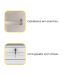 Guarda-Roupa Casal Chicago I 3 Portas 9 Gavetas Neve