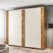 Guarda-Roupa Casal Coimbra 2 Portas 6 Gavetas Freijó e Off White