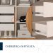 Guarda-Roupa Casal Coimbra 6 Portas 6 Gavetas Freijó e Off White