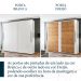 Guarda-Roupa Casal Coimbra Flex 2 Portas 6 Gavetas Branco e Freijó