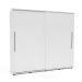 Guarda-Roupa Casal Coimbra Flex 2 Portas 6 Gavetas Branco e Freijó
