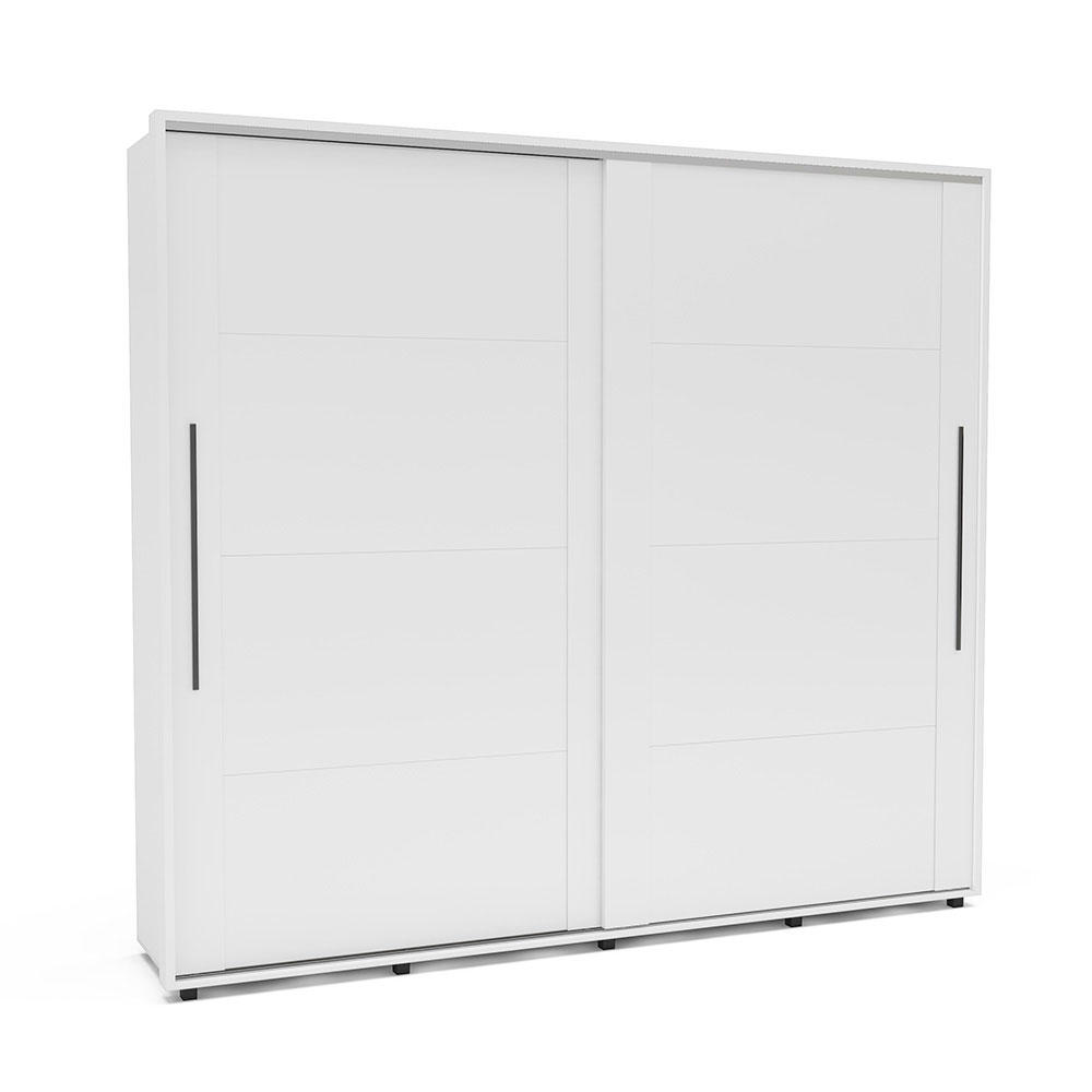Guarda-Roupa Casal Coimbra Flex 2 Portas 6 Gavetas Branco e Freijó