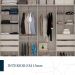 Guarda-Roupa Casal Coimbra Flex 2 Portas 6 Gavetas Branco e Freijó