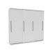 Guarda-Roupa Casal Coimbra Flex 3 Portas 6 Gavetas Branco