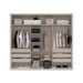 Guarda-Roupa Casal Coimbra Flex 3 Portas 6 Gavetas Branco
