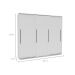 Guarda-Roupa Casal Coimbra Flex 3 Portas 6 Gavetas Branco