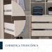 Guarda-Roupa Casal Coimbra Flex 4 Portas 3 Gavetas Freijó e Off White