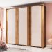 Guarda-Roupa Casal Coimbra Flex com Pés 3 Portas 6 Gavetas Freijó e Off White