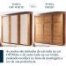 Guarda-Roupa Casal Coimbra Flex com Pés 3 Portas 6 Gavetas Freijó e Off White