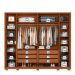 Guarda-Roupa Casal Com Espelho Reflecta Octavius 6 Portas 6 Gavetas Freijó e Off White