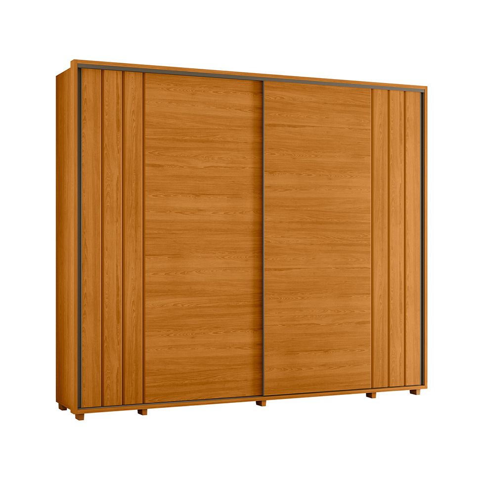 Guarda-Roupa Casal Dali 2 Portas 8 Gavetas Cinamomo