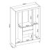 Guarda-Roupa Casal Ecom 6 Portas 2 Gavetas Café