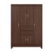 Guarda-Roupa Casal Ecom 6 Portas 2 Gavetas Café