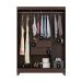 Guarda-Roupa Casal Ecom 6 Portas 2 Gavetas Café