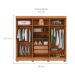 Guarda-Roupa Casal Eden 6 Portas 2 Gavetas Freijó e Off White
