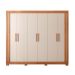 Guarda-Roupa Casal Eden 6 Portas 2 Gavetas Freijó e Off White