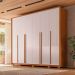 Guarda-Roupa Casal Espartacus 6 Portas 6 Gavetas Freijó e Off White