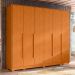 Guarda-Roupa Casal Fascínio 6 Portas 6 Gavetas Cinamomo