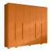 Guarda-Roupa Casal Fascínio 6 Portas 6 Gavetas Cinamomo