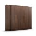 Guarda-Roupa Casal Imperial 6 Portas 6 Gavetas Capuccino
