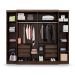 Guarda-Roupa Casal Imperial 6 Portas 6 Gavetas Capuccino
