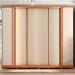 Guarda-Roupa Casal Imperial Ripado 6 Portas 4 Gavetas Freijó e Off White