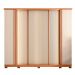 Guarda-Roupa Casal Imperial Ripado 6 Portas 4 Gavetas Freijó e Off White