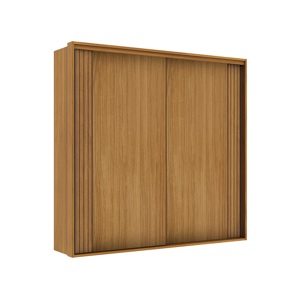 Guarda-Roupa Casal Imperium 100% MDF 2 Portas 6 Gavetas Freijó