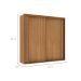 Guarda-Roupa Casal Imperium 100% MDF 2 Portas 6 Gavetas Freijó