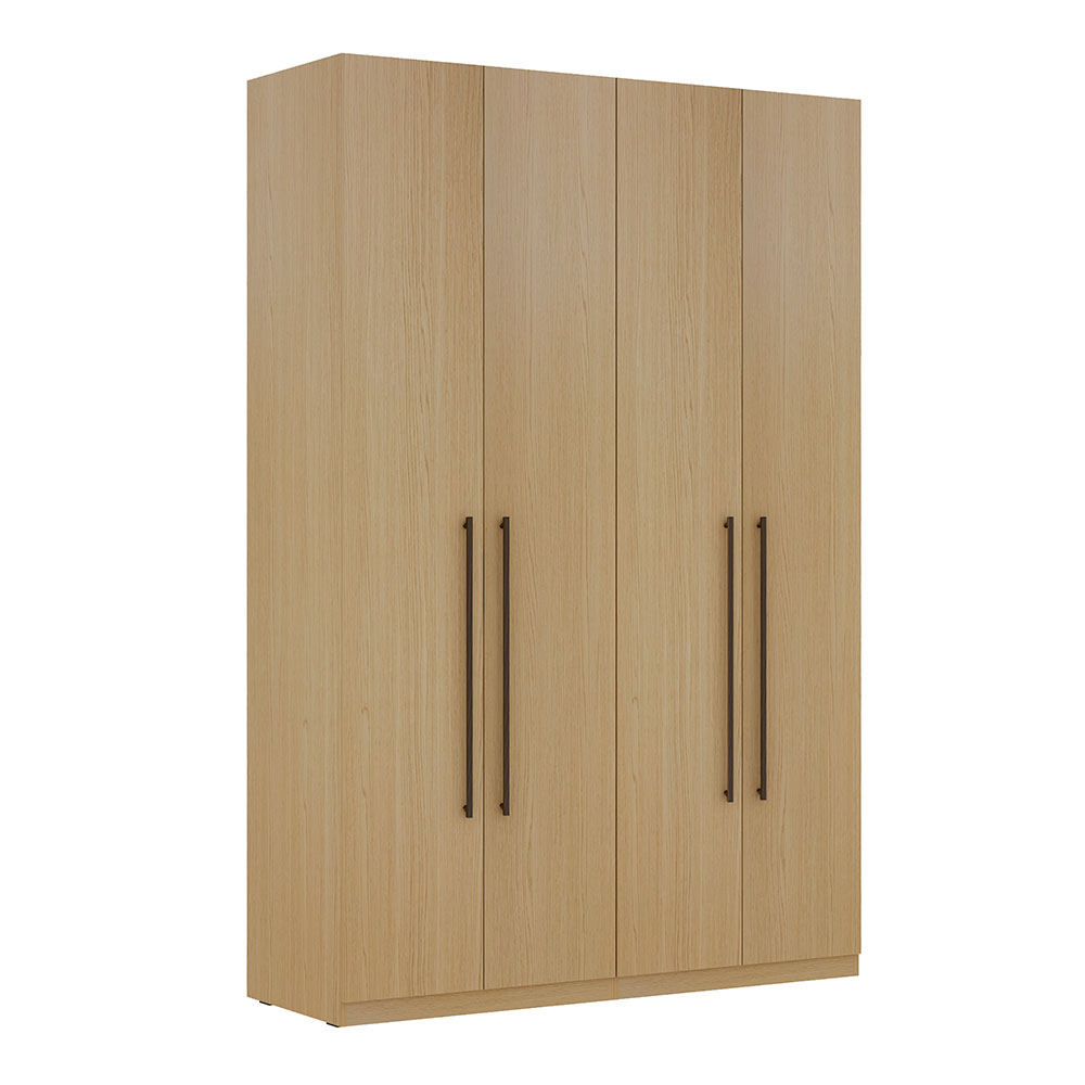 Guarda-Roupa Casal Infinity 4 Portas 3 Gavetas Savana