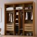 Guarda-Roupa Casal Inovatto 100% MDF 2 Portas 6 Gavetas Freijó