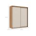 Guarda-Roupa Casal Inovatto 100% MDF 2 Portas 6 Gavetas Freijó e Off White