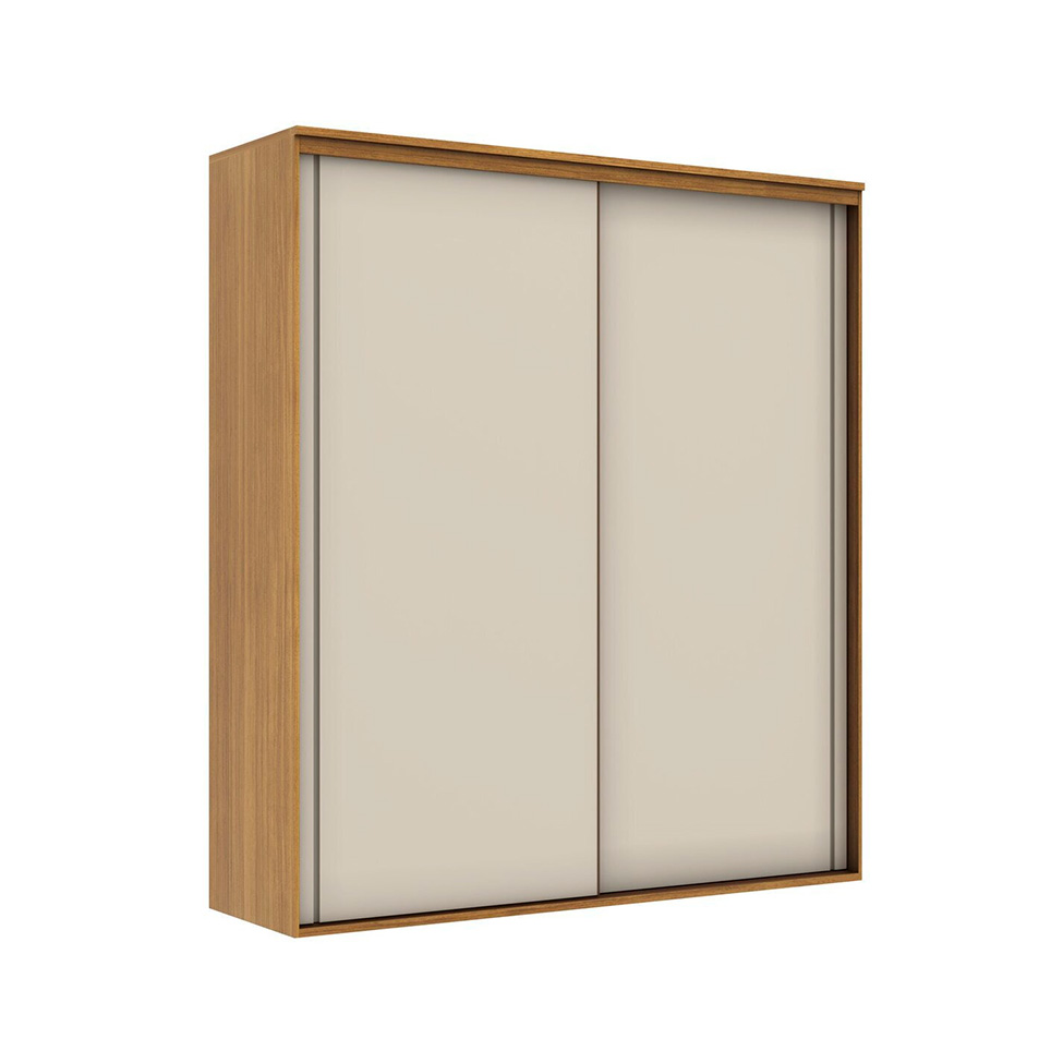 Guarda-Roupa Casal Inovatto 100% MDF 2 Portas 6 Gavetas Freijó e Off White
