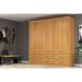 Guarda-Roupa Casal Isabela 3 Portas 9 Gavetas Cinamomo