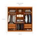 Guarda-Roupa Casal Joinville com Pés 6 Portas 4 Gavetas Cinamomo e Off White