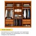 Guarda-Roupa Casal Joinville com Pés 6 Portas 4 Gavetas Cinamomo e Off White