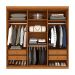 Guarda-Roupa Casal Joinville sem Pés 6 Portas 4 Gavetas Cinamomo