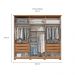 Guarda-Roupa Casal Leblon 6 Portas 6 Gavetas Nature